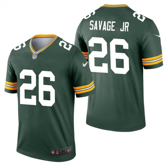 Men's Green Bay Packers Darnell Savage Jr. Green Legend Jersey