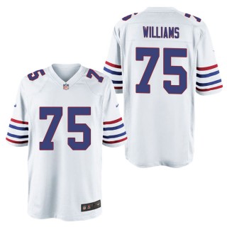 Men's Buffalo Bills Daryl Williams White Alternate Game Jersey