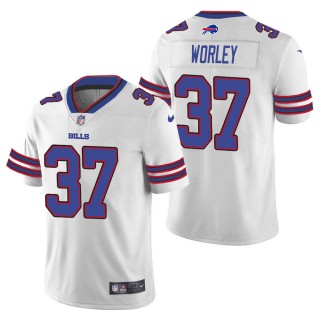 Men's Buffalo Bills Daryl Worley White Vapor Untouchable Limited Jersey