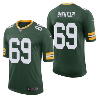 Men's Green Bay Packers David Bakhtiari Green Vapor Untouchable Limited Jersey