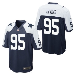 Men's Dallas Cowboys David Irving Navy Alternate Game Jersey
