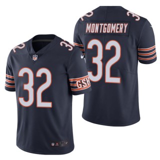 Men's Chicago Bears David Montgomery Navy Color Rush Limited Jersey