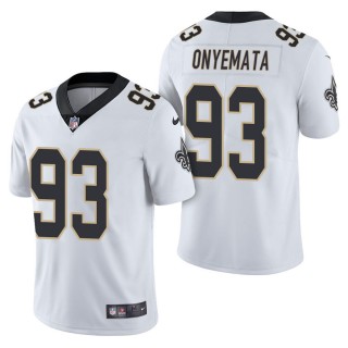 Men's New Orleans Saints David Onyemata White Vapor Untouchable Limited Jersey
