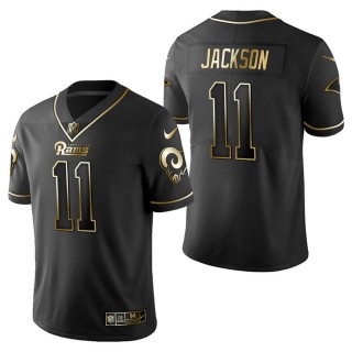 Men's Los Angeles Rams DeSean Jackson Black Golden Edition Jersey