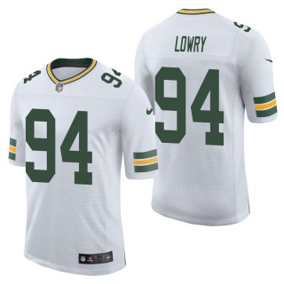 Men's Green Bay Packers Dean Lowry White Vapor Untouchable Limited Jersey