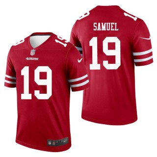 Men's San Francisco 49ers Deebo Samuel Scarlet Legend Jersey