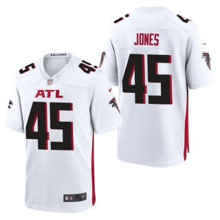 Men's Atlanta Falcons Deion Jones White Game Jersey
