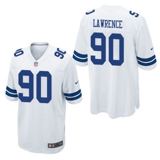 Men's Dallas Cowboys Demarcus Lawrence White Game Jersey
