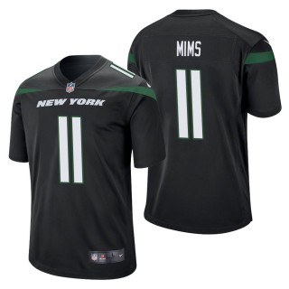 Men's New York Jets Denzel Mims Black Game Jersey