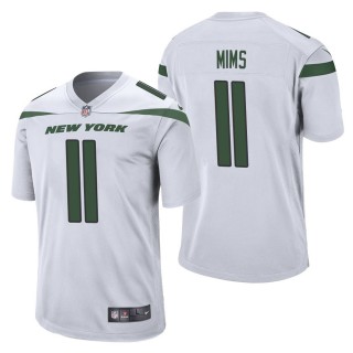 Men's New York Jets Denzel Mims White Game Jersey