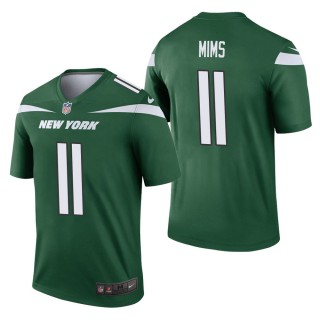 Men's New York Jets Denzel Mims Green Legend Jersey