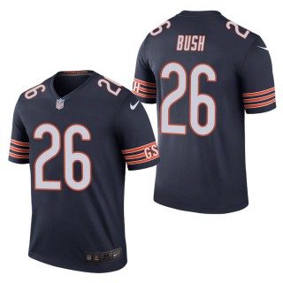Men's Chicago Bears Deon Bush Navy Color Rush Legend Jersey