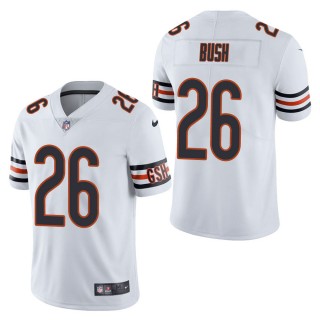 Men's Chicago Bears Deon Bush White Vapor Untouchable Limited Jersey