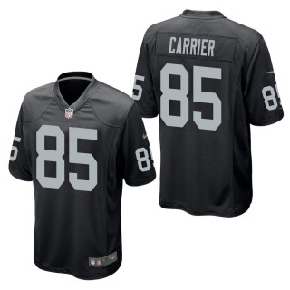 Men's Las Vegas Raiders Derek Carrier Black Game Jersey