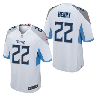 Men's Tennessee Titans Derrick Henry White Game Jersey