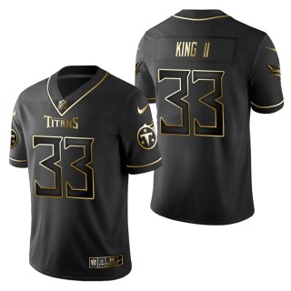 Men's Tennessee Titans Desmond King Black Golden Edition Jersey