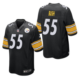 Men's Pittsburgh Steelers Devin Bush Black Game Jersey