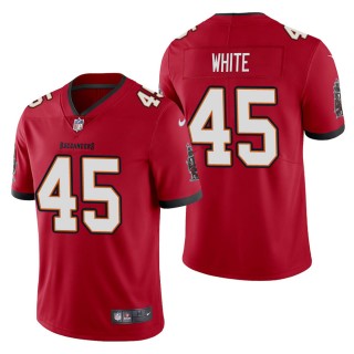 Men's Tampa Bay Buccaneers Devin White Red Vapor Limited Jersey