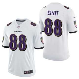 Men's Baltimore Ravens Dez Bryant White Vapor Untouchable Limited Jersey