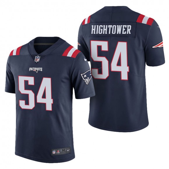 Men's New England Patriots Dont'a Hightower Navy Color Rush Limited Jersey