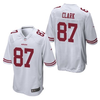 Men's San Francisco 49ers Dwight Clark White Game Jersey