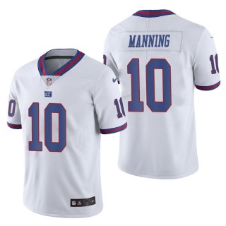 Men's New York Giants Eli Manning White Color Rush Limited Jersey