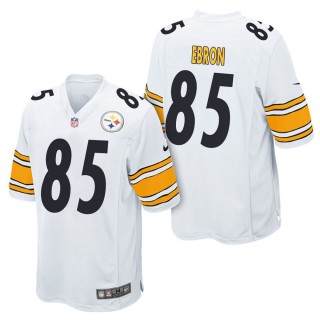 Men's Pittsburgh Steelers Eric Ebron White Game Jersey