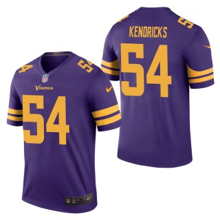 Men's Minnesota Vikings Eric Kendricks Purple Color Rush Legend Jersey