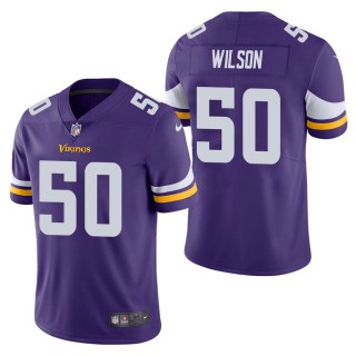 Men's Minnesota Vikings Eric Wilson Purple Vapor Untouchable Limited Jersey