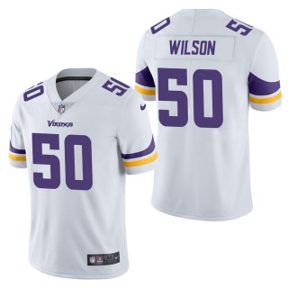 Men's Minnesota Vikings Eric Wilson White Vapor Untouchable Limited Jersey