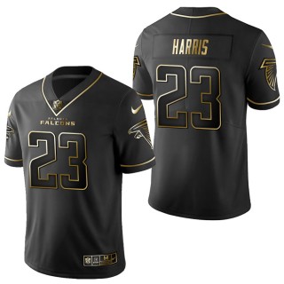 Men's Atlanta Falcons Erik Harris Black Golden Edition Jersey