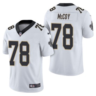 Men's New Orleans Saints Erik McCoy White Vapor Untouchable Limited Jersey