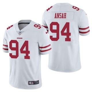 Men's San Francisco 49ers Ezekiel Ansah White Vapor Untouchable Limited Jersey