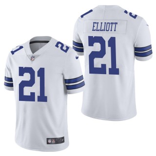 Men's Dallas Cowboys Ezekiel Elliott White Vapor Untouchable Limited Jersey