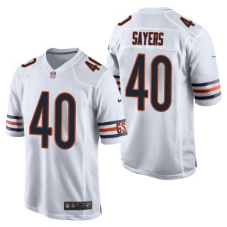 Men's Chicago Bears Gale Sayers White Game Jersey