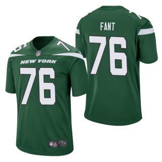 Men's New York Jets George Fant Green Game Jersey