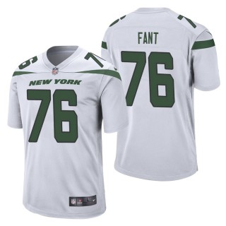 Men's New York Jets George Fant White Game Jersey