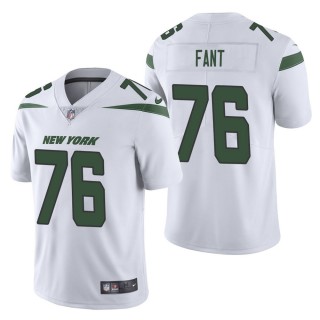 Men's New York Jets George Fant White Vapor Untouchable Limited Jersey