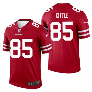 Men's San Francisco 49ers George Kittle Scarlet Legend Jersey