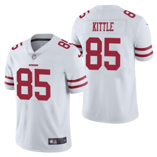 Men's San Francisco 49ers George Kittle White Vapor Untouchable Limited Jersey