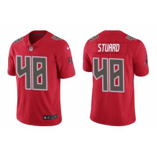 Men's Tampa Bay Buccaneers Grant Stuard Red Color Rush Limited Jersey