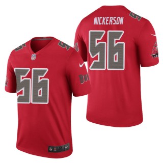 Men's Tampa Bay Buccaneers Hardy Nickerson Red Color Rush Legend Jersey