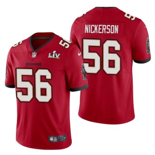 Men's Tampa Bay Buccaneers Hardy Nickerson Red Super Bowl LV Jersey