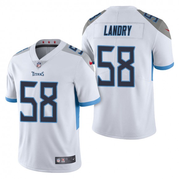 Men's Tennessee Titans Harold Landry White Vapor Untouchable Limited Jersey