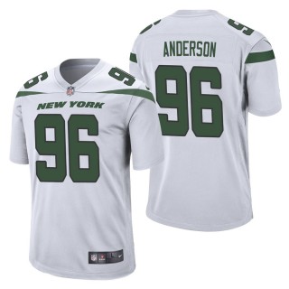 Men's New York Jets Henry Anderson White Game Jersey