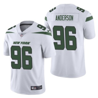 Men's New York Jets Henry Anderson White Vapor Untouchable Limited Jersey