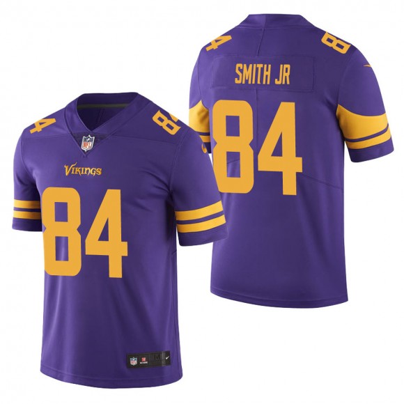 Men's Minnesota Vikings Irv Smith Jr. Purple Color Rush Limited Jersey