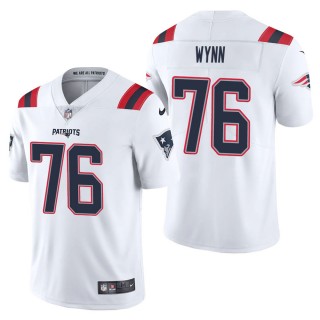 Men's New England Patriots Isaiah Wynn White Vapor Limited Jersey