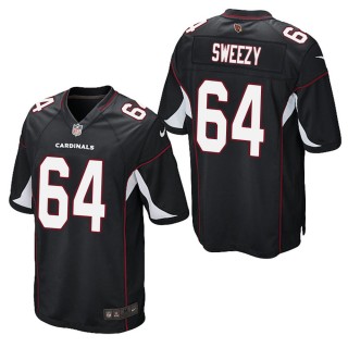 Men's Arizona Cardinals J.R. Sweezy Black Alternate Game Jersey