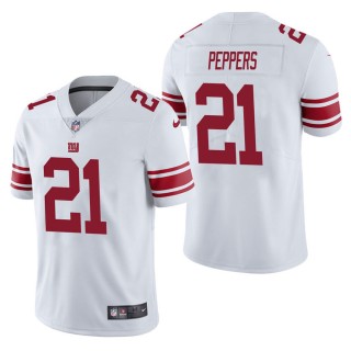 Men's New York Giants Jabrill Peppers White Vapor Untouchable Limited Jersey